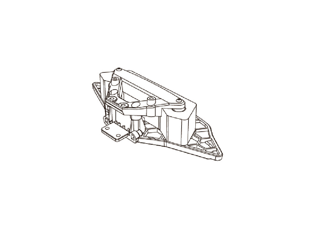 MJX 14304 高速カー用 フロントバンパーセット(前部衝突防止パーツ)