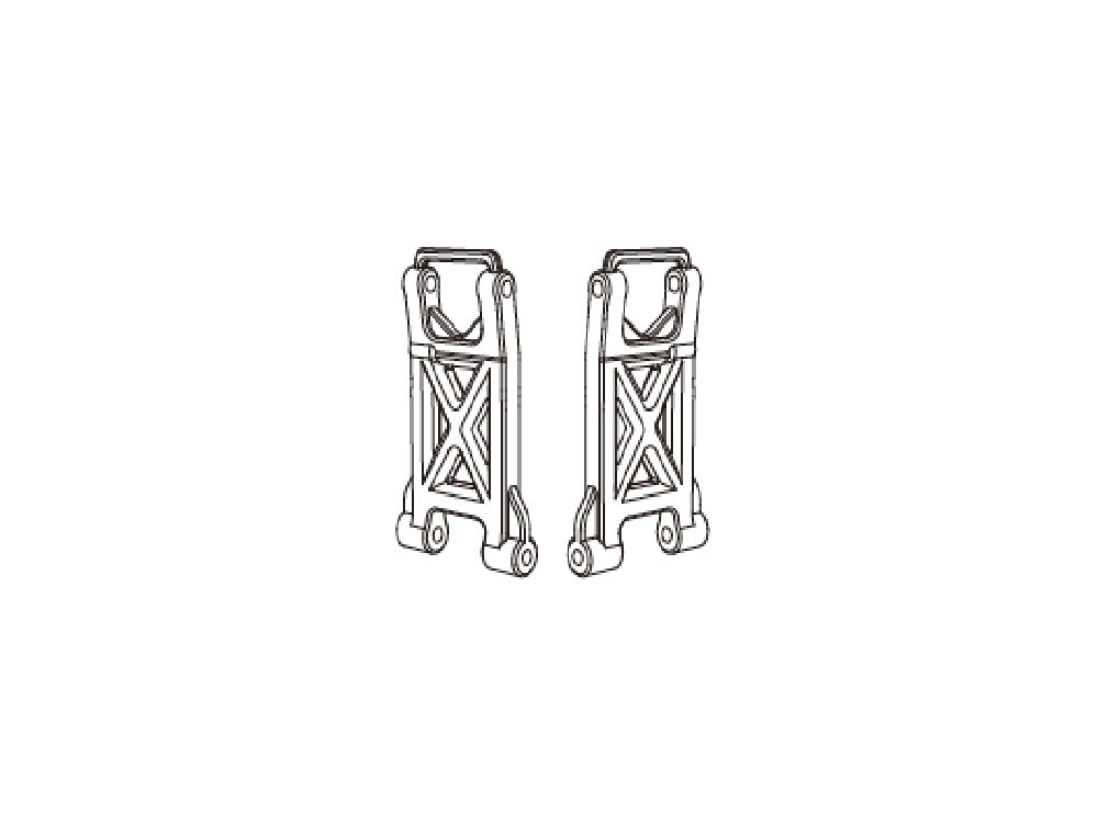 MJX 14302/14303/14304 RCカー 純正リアロアアーム 後サスペンション交換パーツ