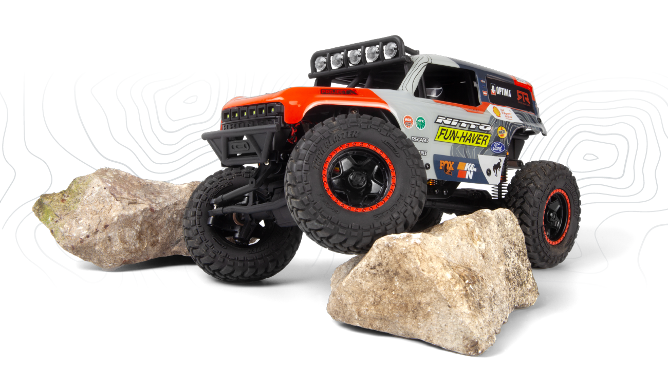 HPI Venture18 Flux Ford Bronco U4 4400 1/18 ラジコンクローラーRTR
