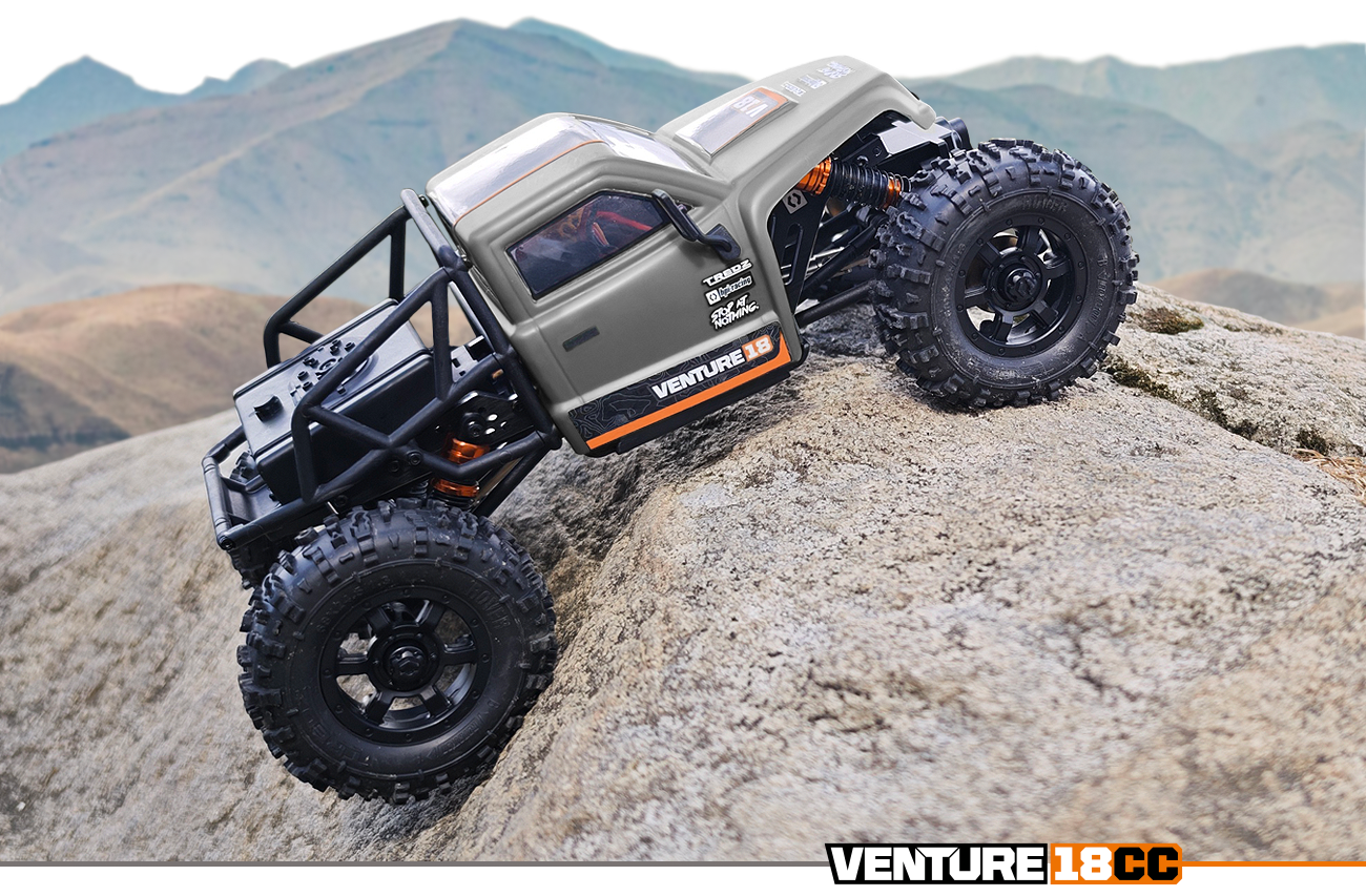 HPI Racing 1/18 VENTURE18 CC FLUX ラジコンクローラーRCブラシレスRTR