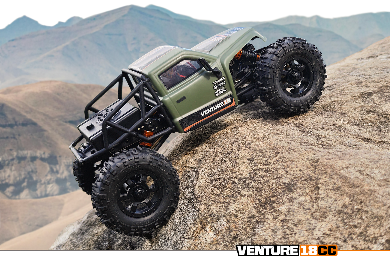 HPI Racing 1/18 VENTURE18 CC FLUX ラジコンクローラーRCブラシレスRTR