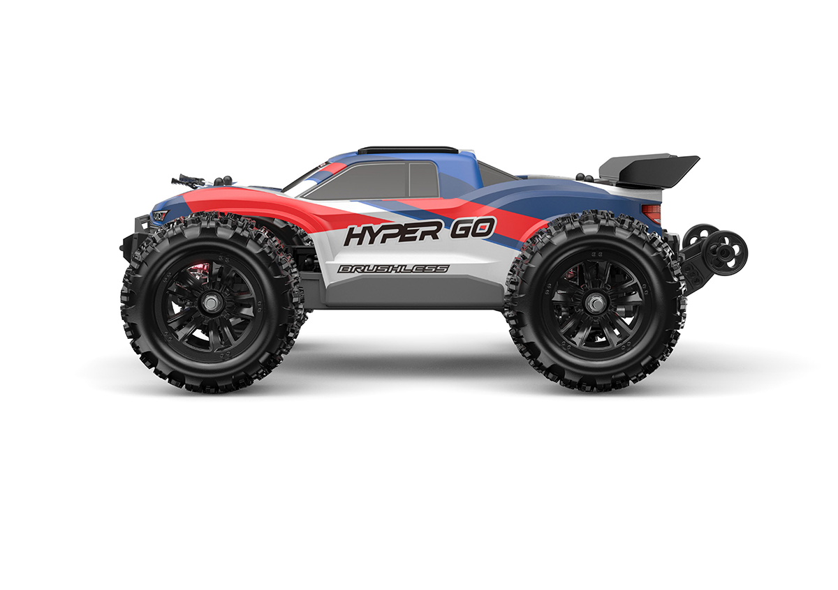 MJX HYPER GO 16212 1/16 RCブラシレスモンスタートラックRTR 技適付