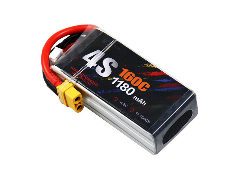 BEAT 1180mAh 4S/6S 160C リポバッテリー XT30/XT60