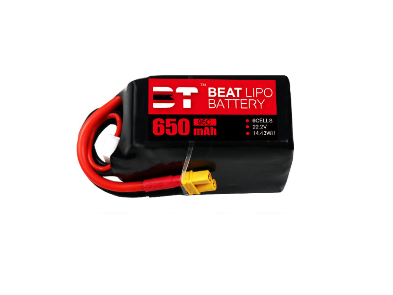 BEAT 650mAh 4S/6S 95C リポバッテリー XT30/XT60/PH2.0
