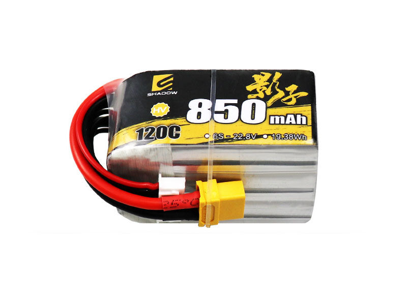 BT 850mAh LiHv 2S/3S/4S/6S 120C 高圧リポバッテリー XT30/XT60