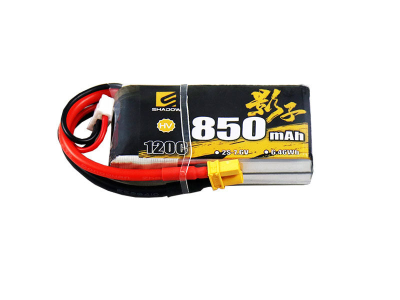 BT 850mAh LiHv 2S/3S/4S/6S 120C 高圧リポバッテリー XT30/XT60