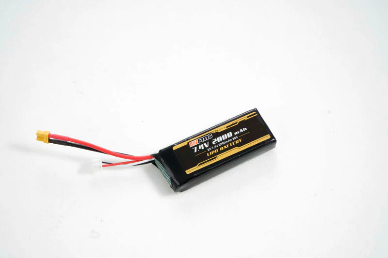 FMS 2S 7.4V 2000mAh 20C XT30リポバッテリー
