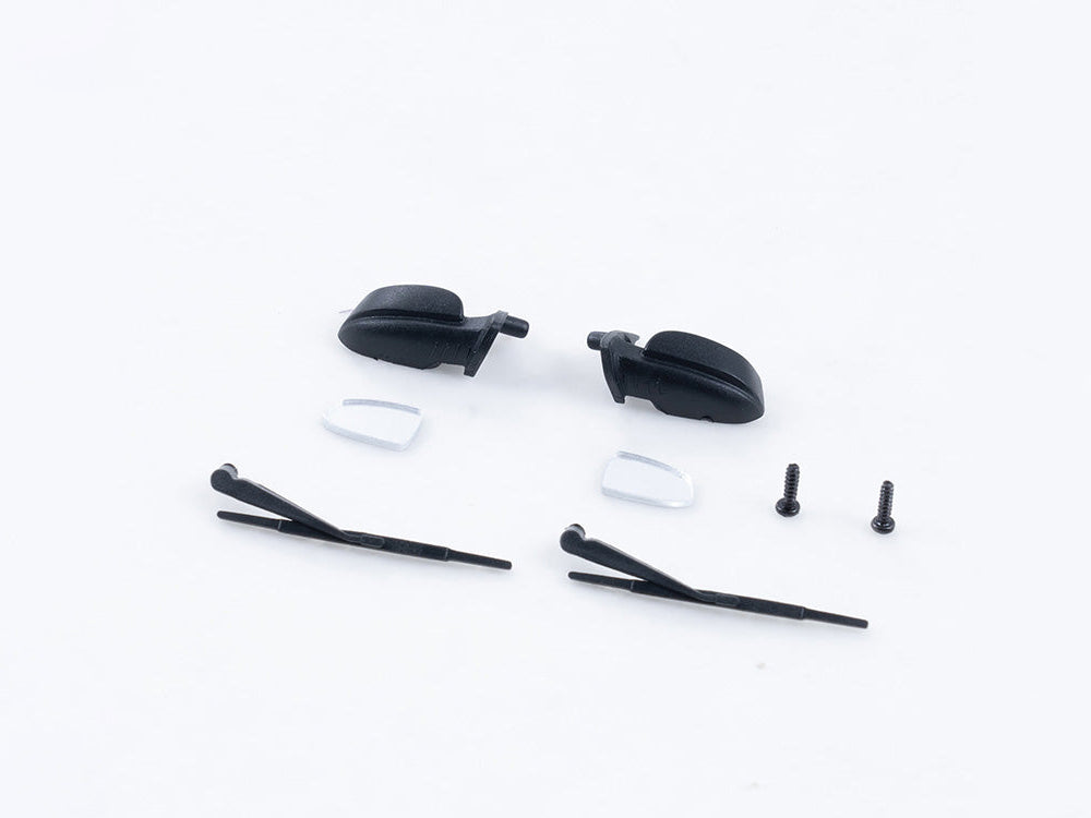 FMS 1/24 Tacoma用 リアビューミラー&ワイパー