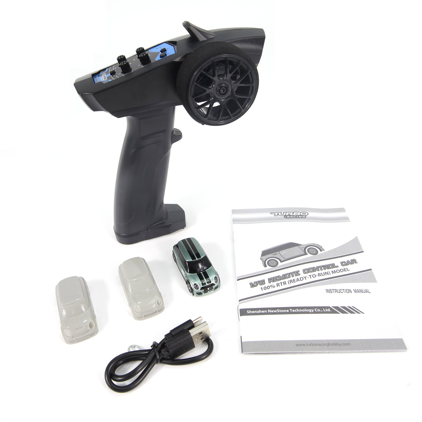 Turbo Racing C10 MINI 1:76 ラジコンカー 2.4Ghz無線操作 比例制御 リモコンカー 技適認証済 RTR