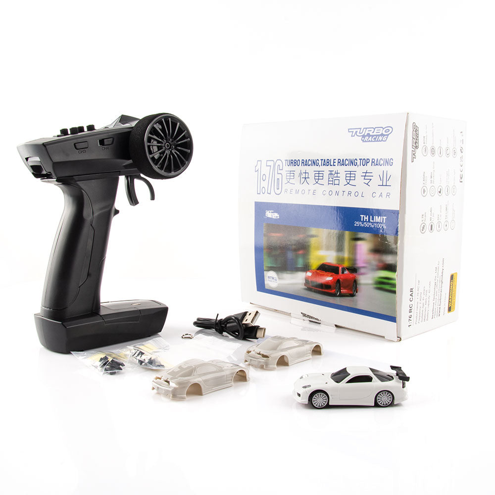 Turbo Racing C71 1:76 RCスポーツカー 2.4Ghz技適認定済 比例制御 リモコンカー RTR