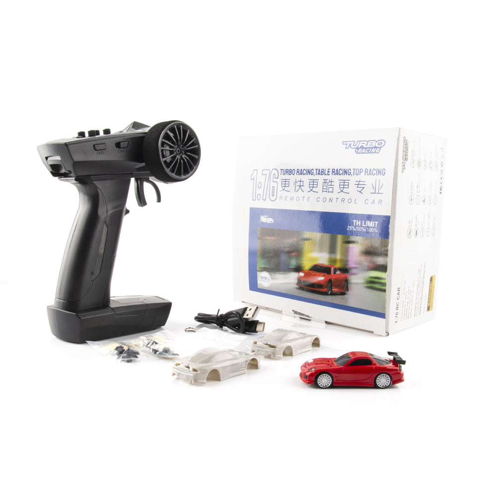 Turbo Racing C71 1:76 RCスポーツカー 2.4Ghz技適認定済 比例制御 リモコンカー RTR