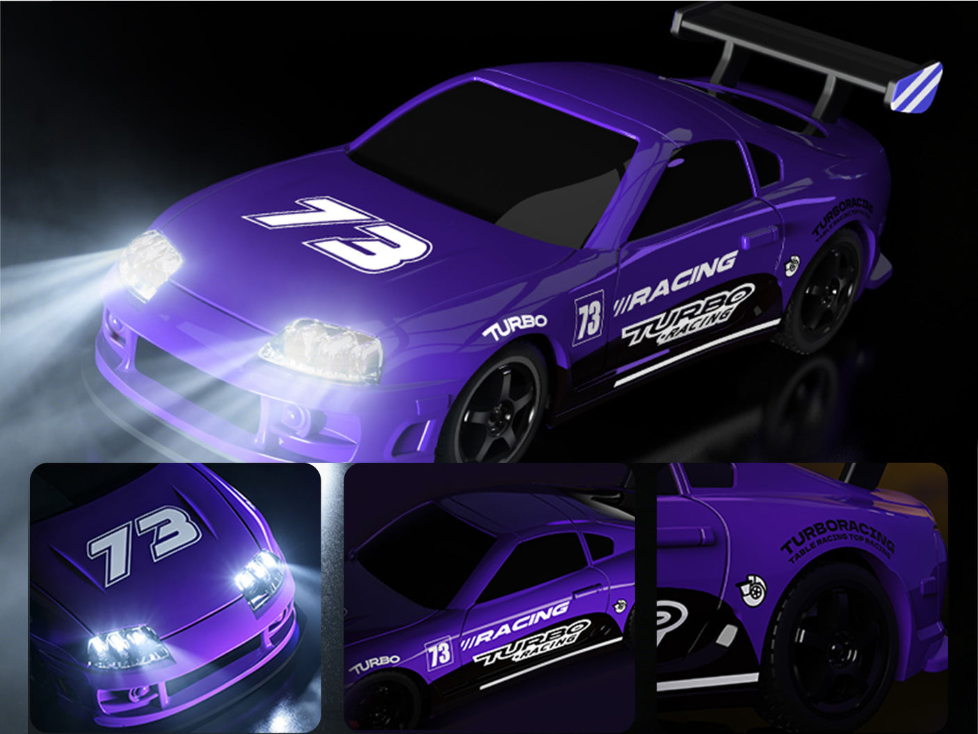 2026新版~Turbo Racing C73 ミニラジコンスポーツカーRTR 技適付
