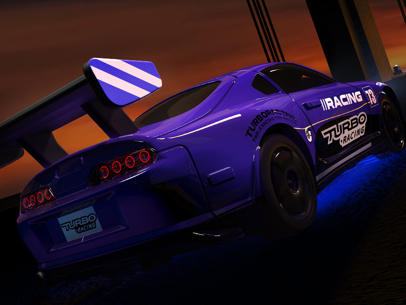 2026新版~Turbo Racing C73 ミニラジコンスポーツカーRTR 技適付