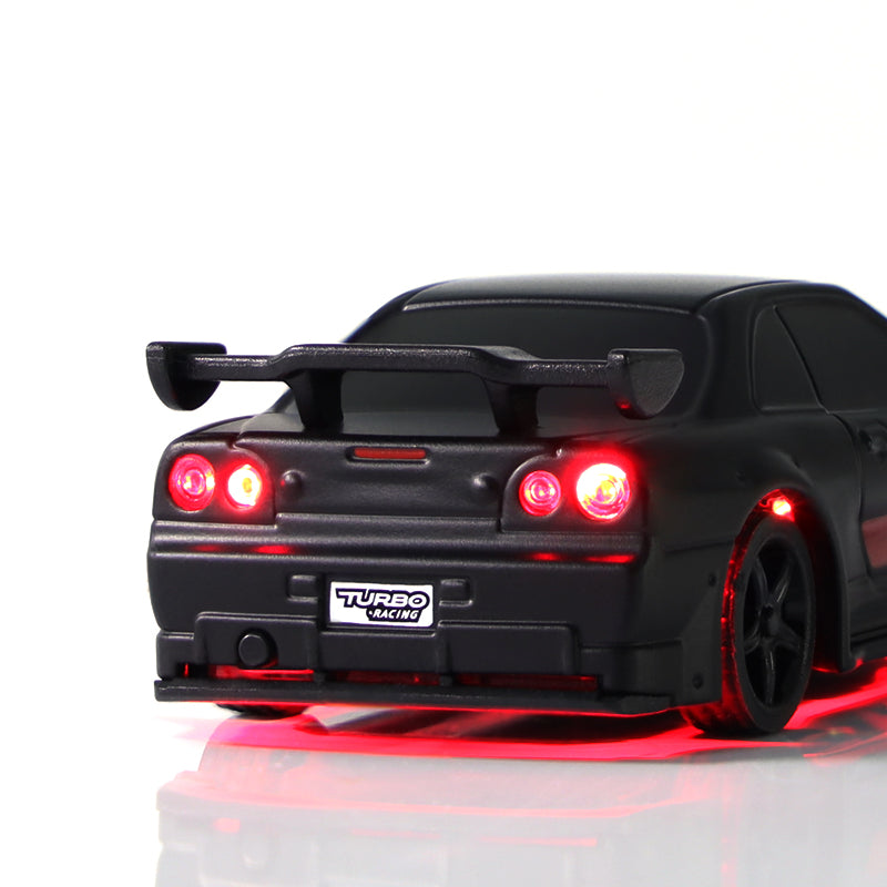 Turbo Racing C74 1:76ラジコンカー 40分連続稼働 2.4GHz技適認証済み 比例制御 RTR