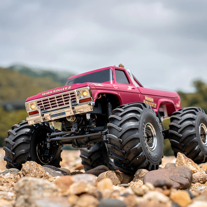 FMS 1:24 Smasher V2オフロードクライミングRCカーモデル 4WD ビッグフットリモコンカー モンスタートラック 国内認証済み