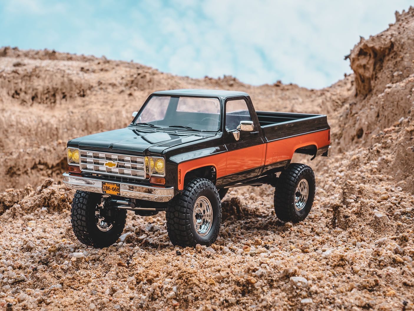 FMS 1:18 FCX18 Chevrolet K10 RC オフロードRTR 技適認証済