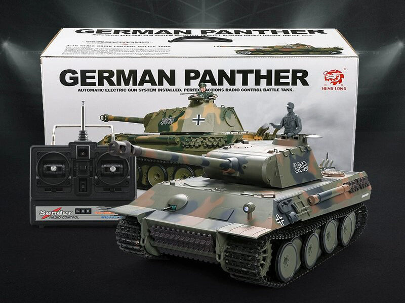 HengLong 1:16 3819 ドイツ軍パンターA型ラジコン戦車 技適認証済