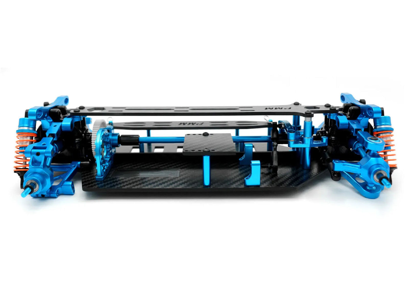 PMM 1/10 TT02 4WD電動RCカーカーボンシャーシキット