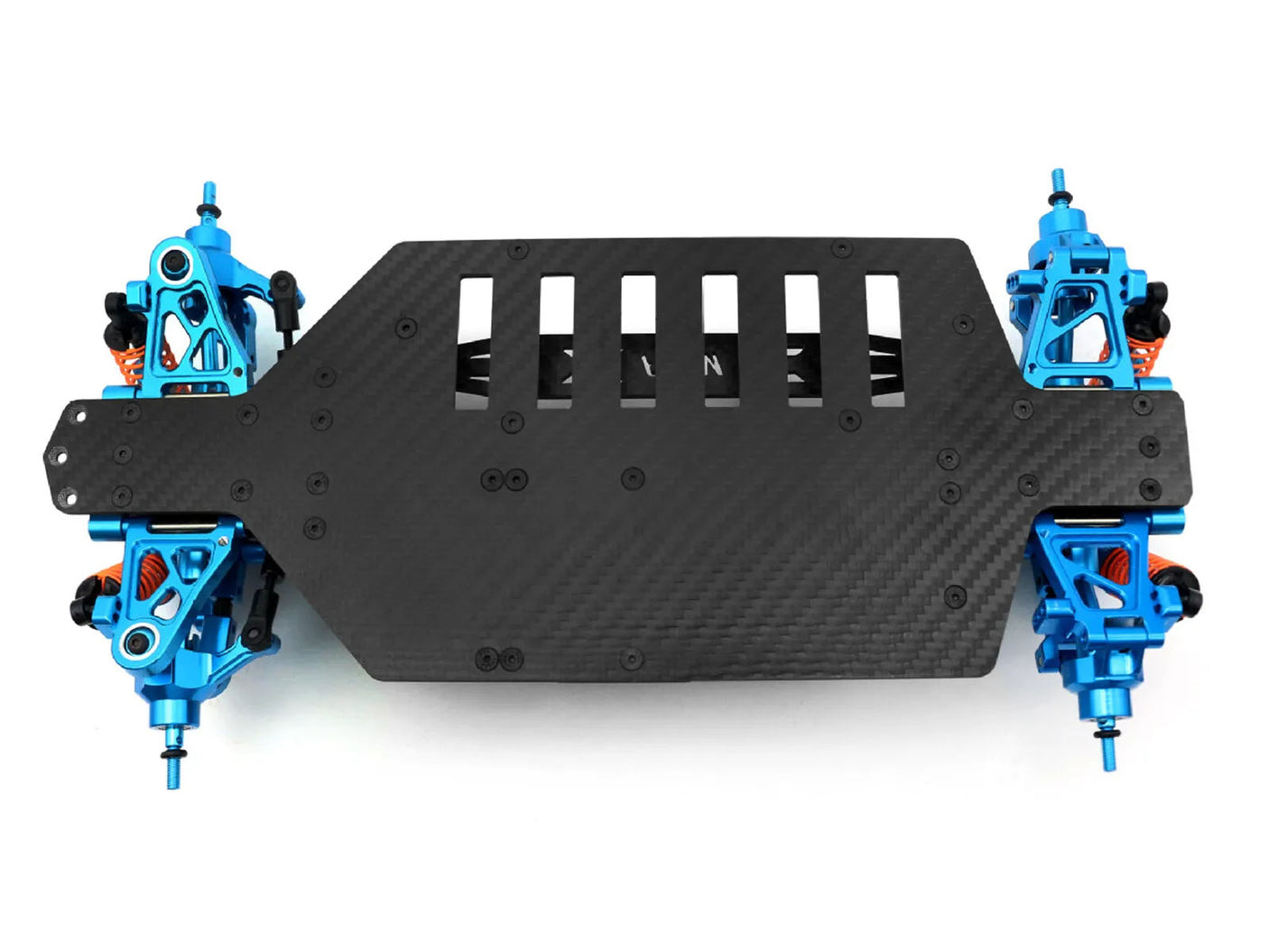 PMM 1/10 TT02 4WD電動RCカーカーボンシャーシキット