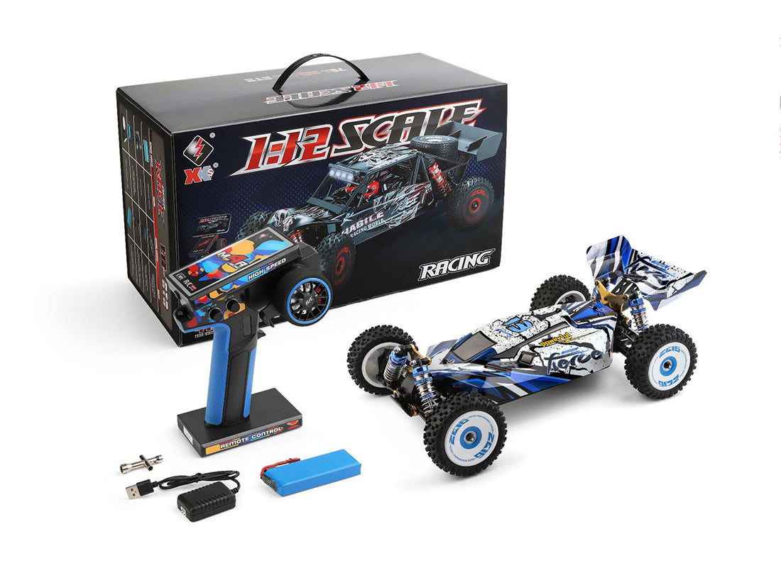 WLtoys 124017 1:12 電動RCドリフトカー75km/h 高速走行4WD オフロードバギー RTR