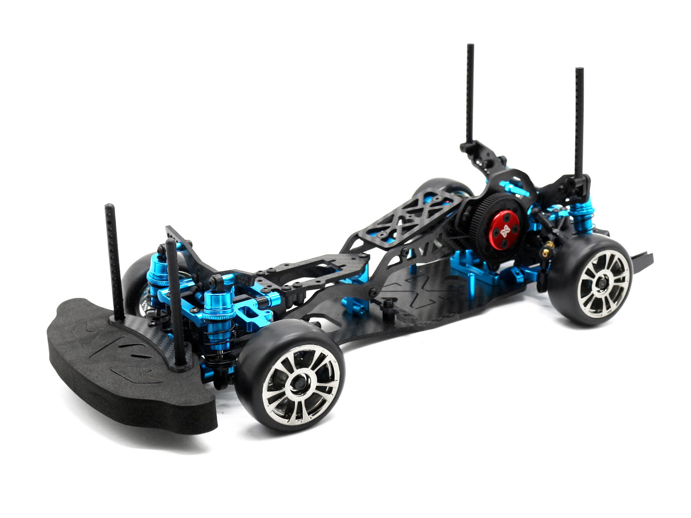 PMM 1/10 Mini-size センタードライブカーボンシャーシキットRCドリフト