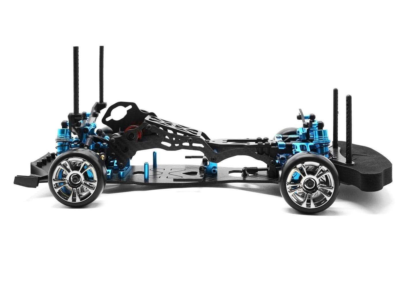 PMM 1/10 Mini-size センタードライブカーボンシャーシキットRCドリフト