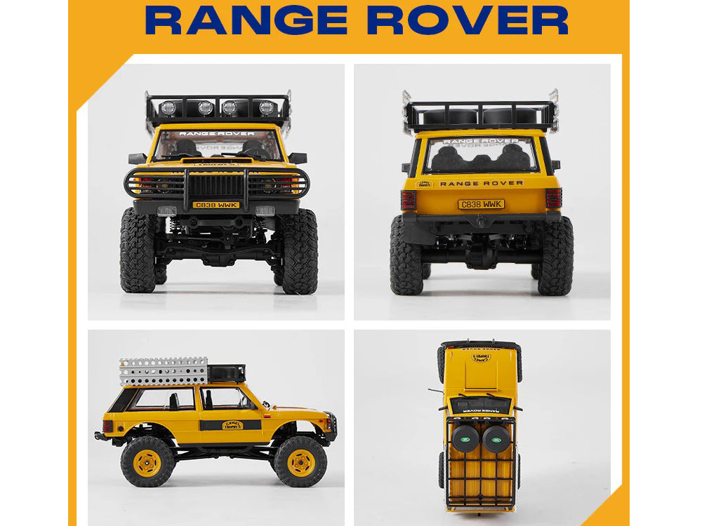 FMS 1:24 FCX24M ランドローバー キャメルトロフィーラジコンオフロード RTR 技適認証済