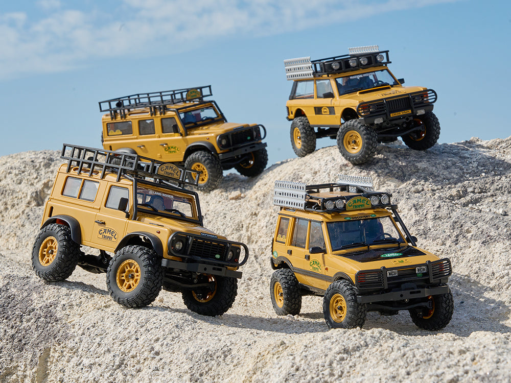 FMS 1:24 FCX24M ランドローバー キャメルトロフィーラジコンオフロード RTR 技適認証済