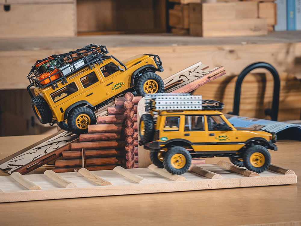 FMS 1:24 FCX24M ランドローバー キャメルトロフィーラジコンオフロード RTR 技適認証済