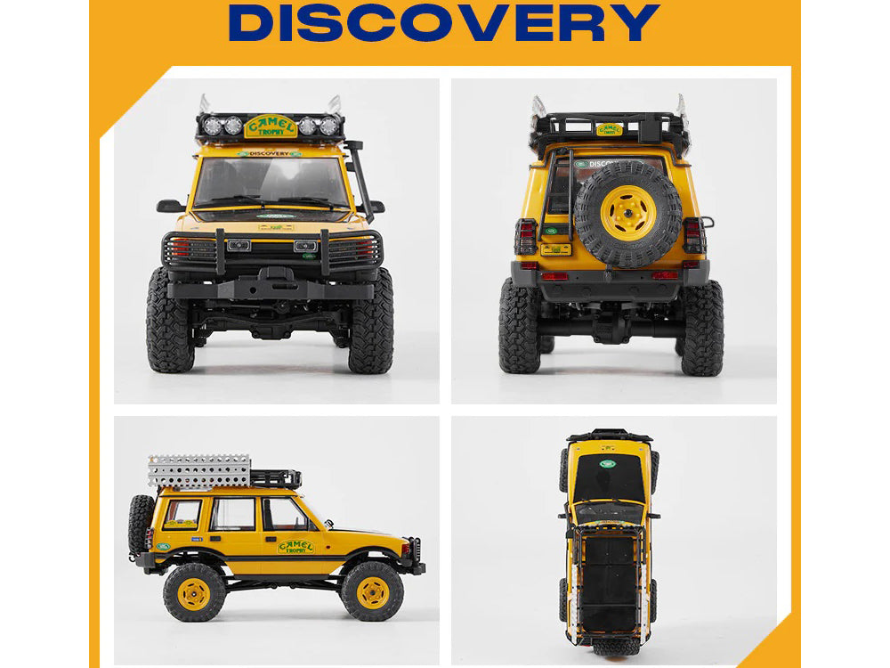 FMS 1:24 FCX24M ランドローバー キャメルトロフィーラジコンオフロード RTR 技適認証済