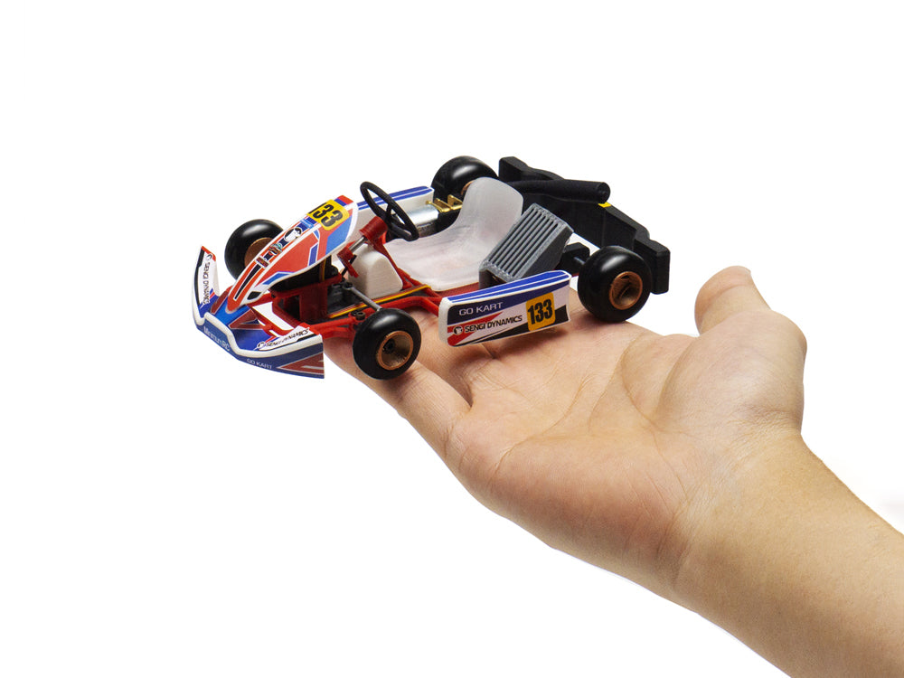 MinimumRC Sengi Kart-80 ミニRCカート|低重心・連動ステアリング・未組立モデル