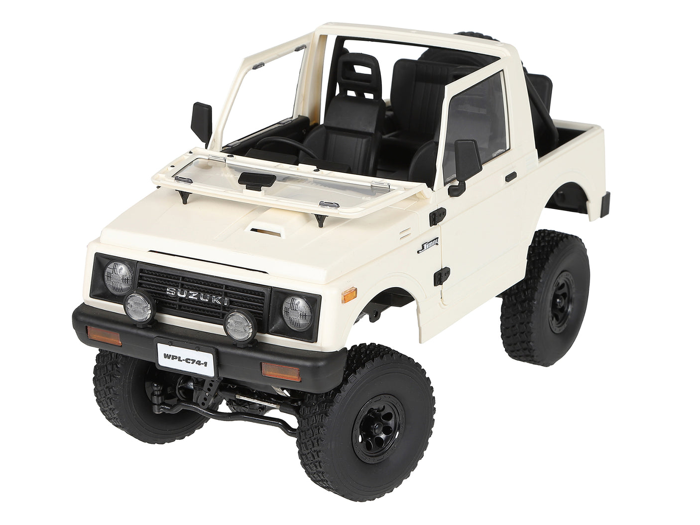WPL C74-1 スズキ ジムニーJA11C 1:10 ラジコンクローラー4WD RTR 技適認証済