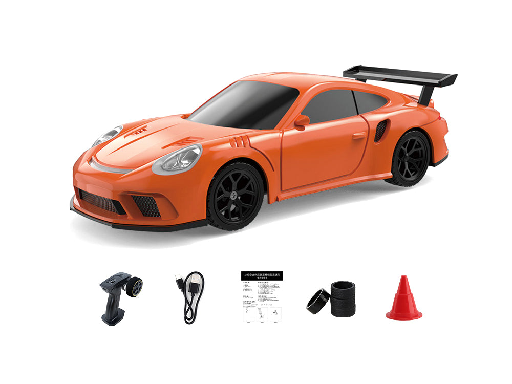 JIABAILE 1/43 4WDラジコンドリフトカー 比例制御 ジャイロスコープ付版