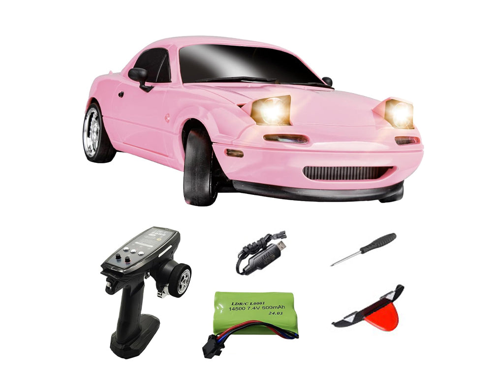 LDR/C 1/18ドリフトラジコンカー LD1804 MX5 RWD後輪駆動