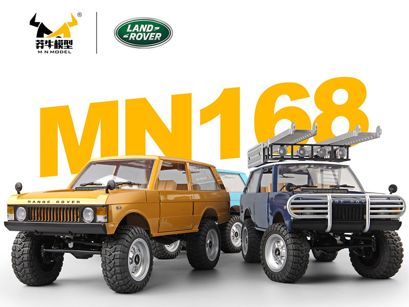MN MODEL 1:12 初代レンジローバーMN168 SUVラジコンクローラー 技適マーク付 バッテリー2個付属