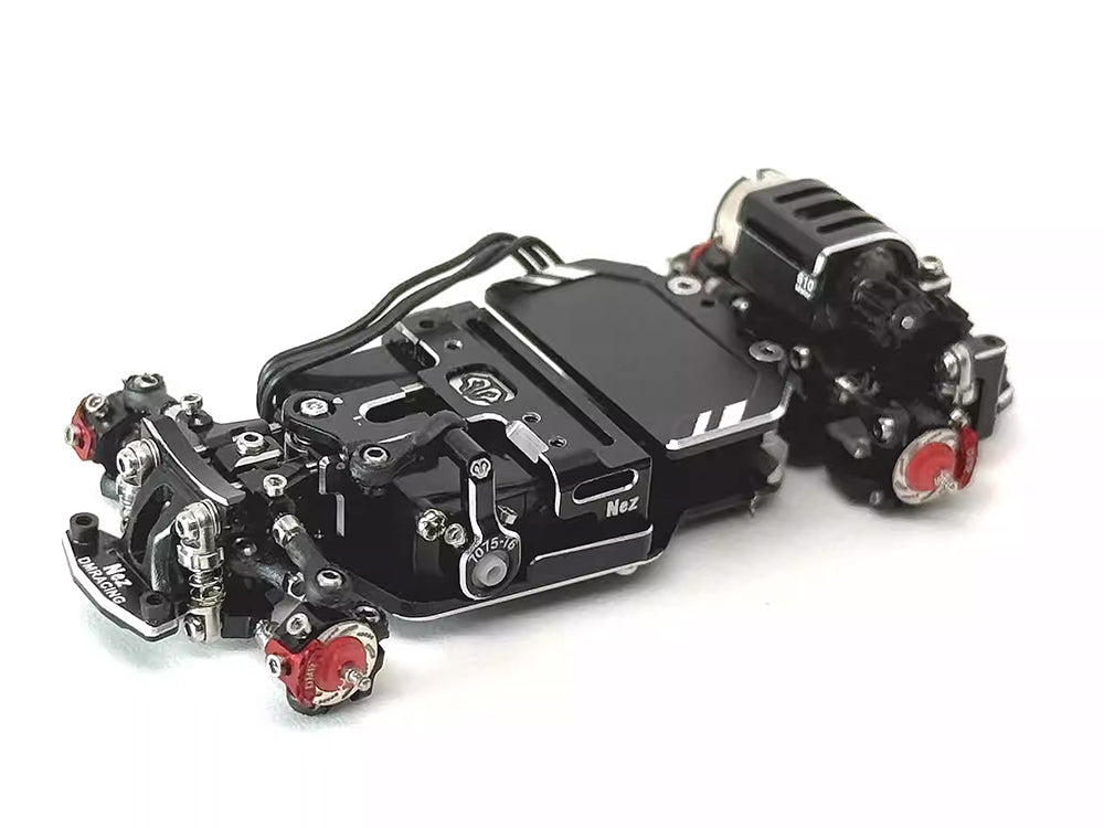 DMRacing NEZ-R 1/64 リアホイールドリフトプロ用 RC シャーシ 蚊車