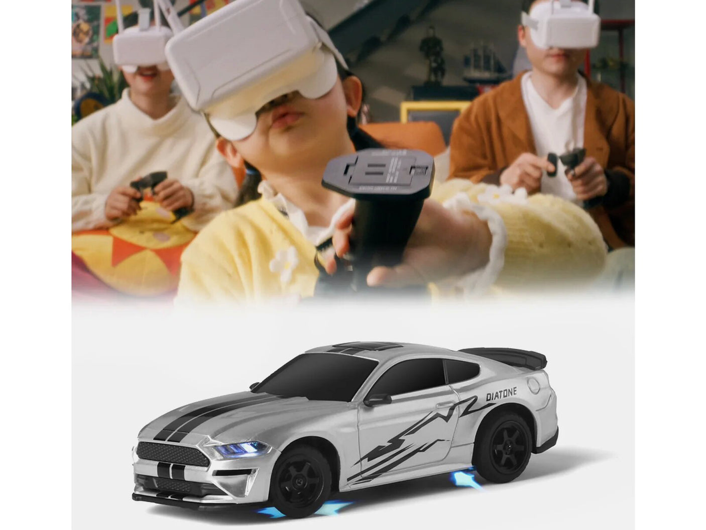 SNT CA34 1:43 MIX GO 4WD全比例ミニドリフトラジコンカーRTR 技適認証済