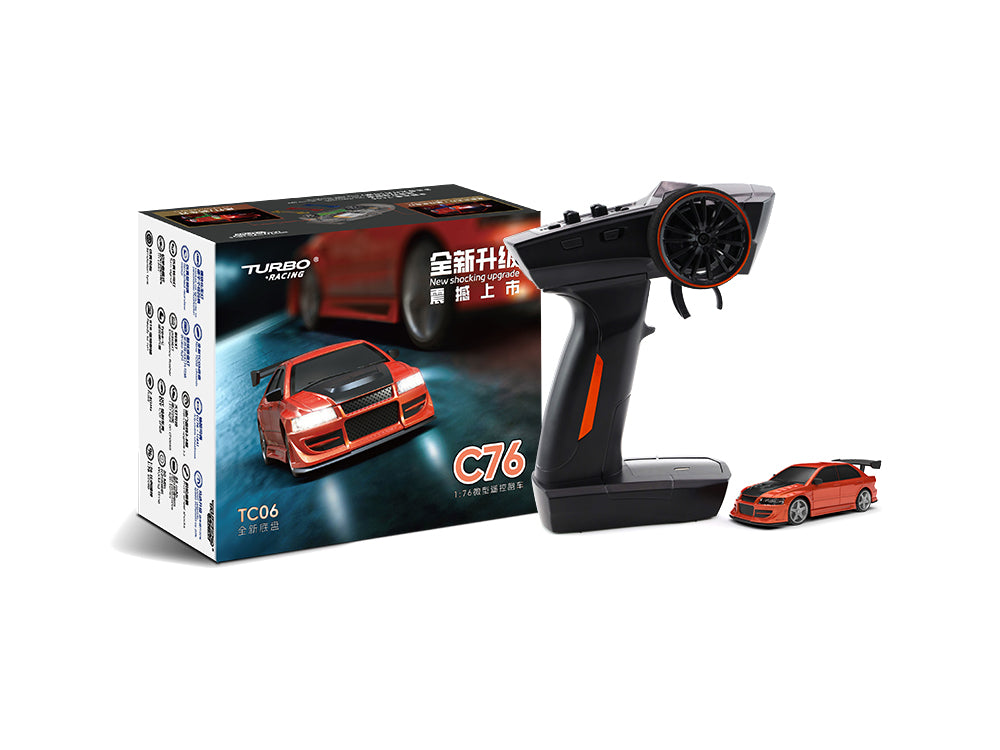 TURBO RACING C76 1:76 ミニラジコンスポーツカーRTR 技適認証済