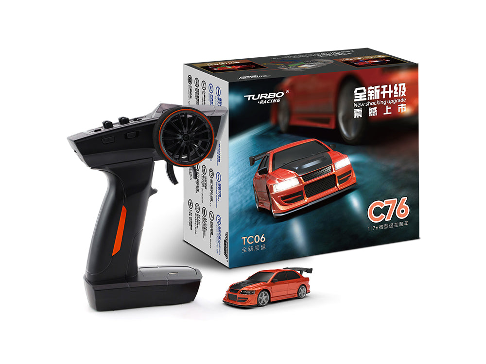 TURBO RACING C76 1:76 ミニラジコンスポーツカーRTR 技適認証済