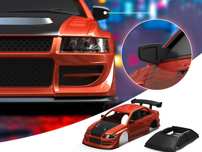 TURBO RACING C76 1:76 ミニラジコンスポーツカーRTR 技適認証済