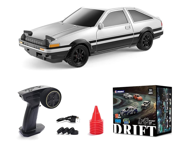 JIABAILE 1/43 4WDラジコンドリフトカー 比例制御 ジャイロスコープ付版