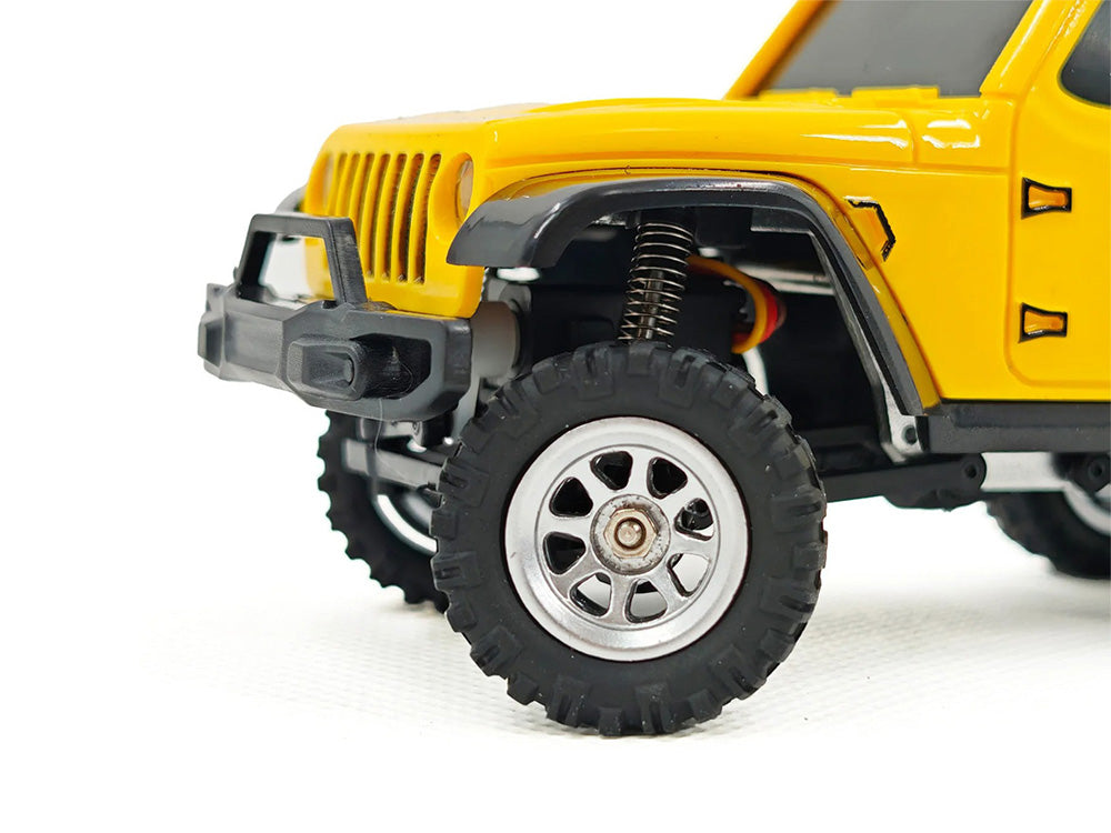 JIABAILE 1:36 RCオフロードカー | 高精度クローラー・ポータブルRCカー・夜間ライト搭載 技適認証済