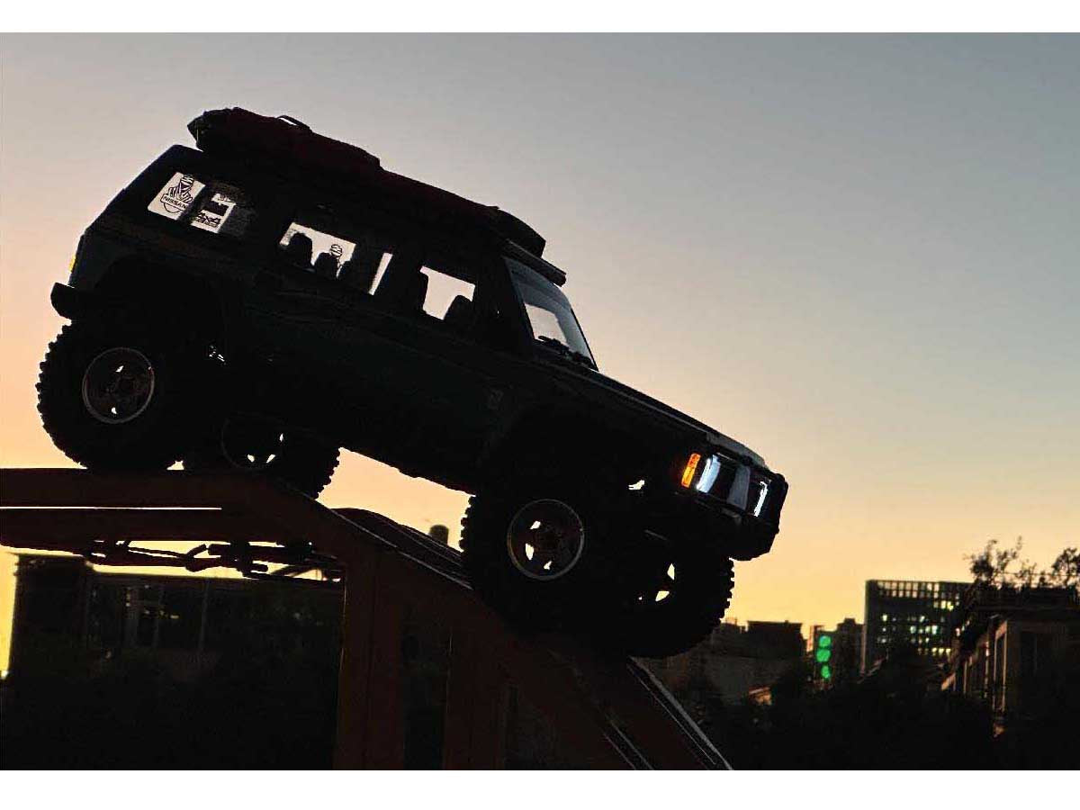 YIKONG YK4107 1:10ブラシラジコンクローラー タンクターン機能 技適認証済