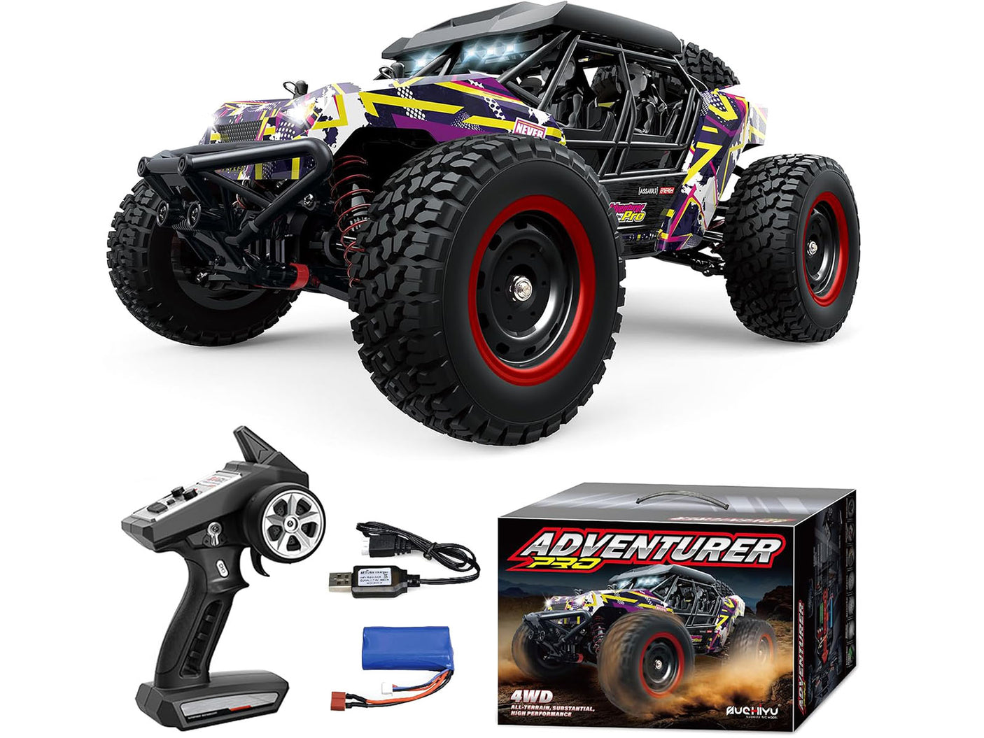 SUCHIYU 1/16 16106PRO ブラシレス高速RCデザートカー モンスタートラックRTR