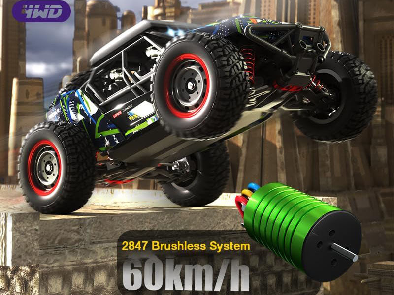 SUCHIYU 1/16 16106PRO ブラシレス高速RCデザートカー モンスタートラックRTR