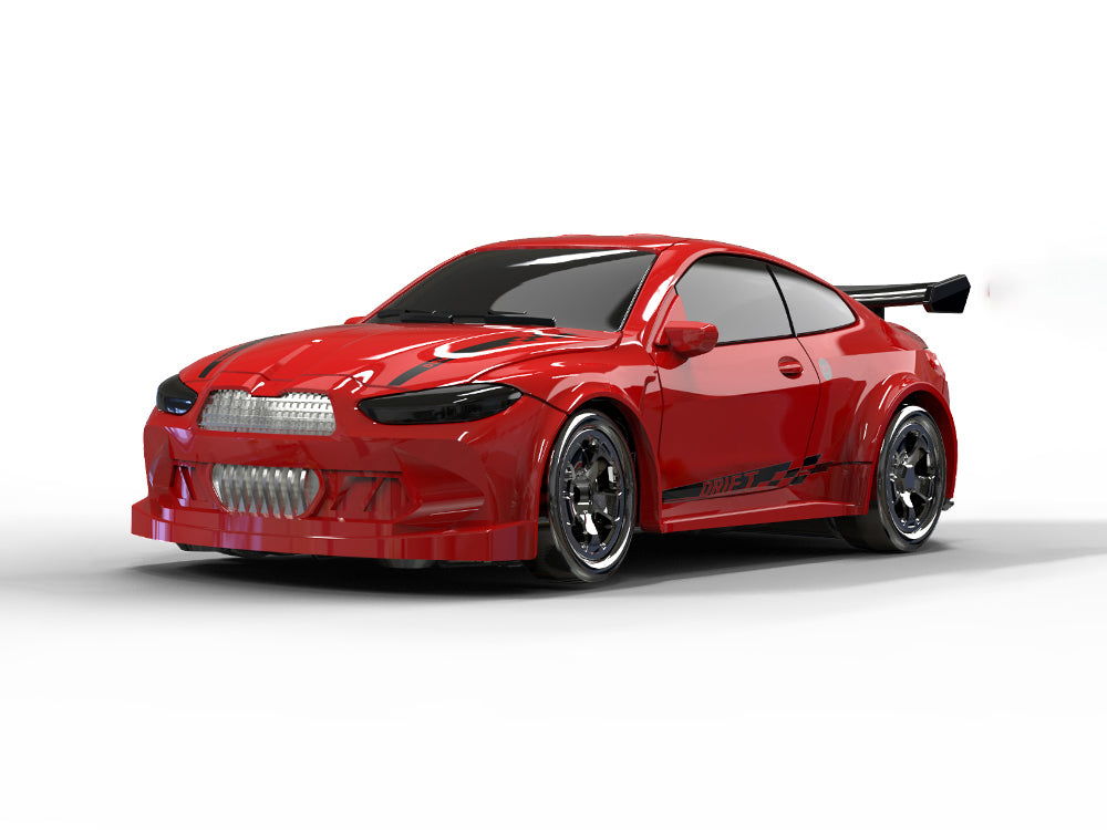 KFPLAN KF20 1:64ドリフトカー LEDライト付き 卓上ラジコンカー 4WD 技適認証済み RTR