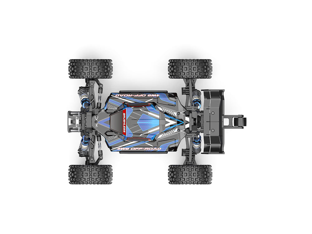 MJXRC 16207 1:16 ブラシレスラジコンカー 62KM/H高速走行 4WDオフロードバギー RTR 技適認証済み
