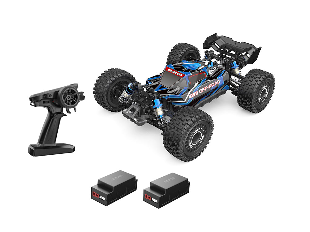 MJXRC 16207 1:16 ブラシレスラジコンカー 62KM/H高速走行 4WDオフロードバギー RTR 技適認証済み