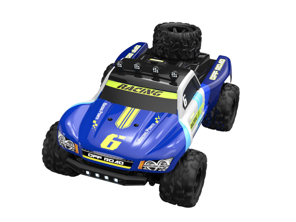 KFPLAN 1/18 ラジコントラック KF19 高速 4x4オフロードカー 30KM/H 技適認証済み デュアルバッテリーバージョン RTR