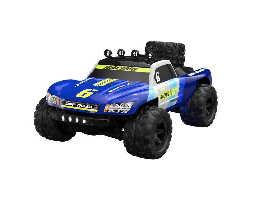 KFPLAN 1/18 ラジコントラック KF19 高速 4x4オフロードカー 30KM/H 技適認証済み デュアルバッテリーバージョン RTR